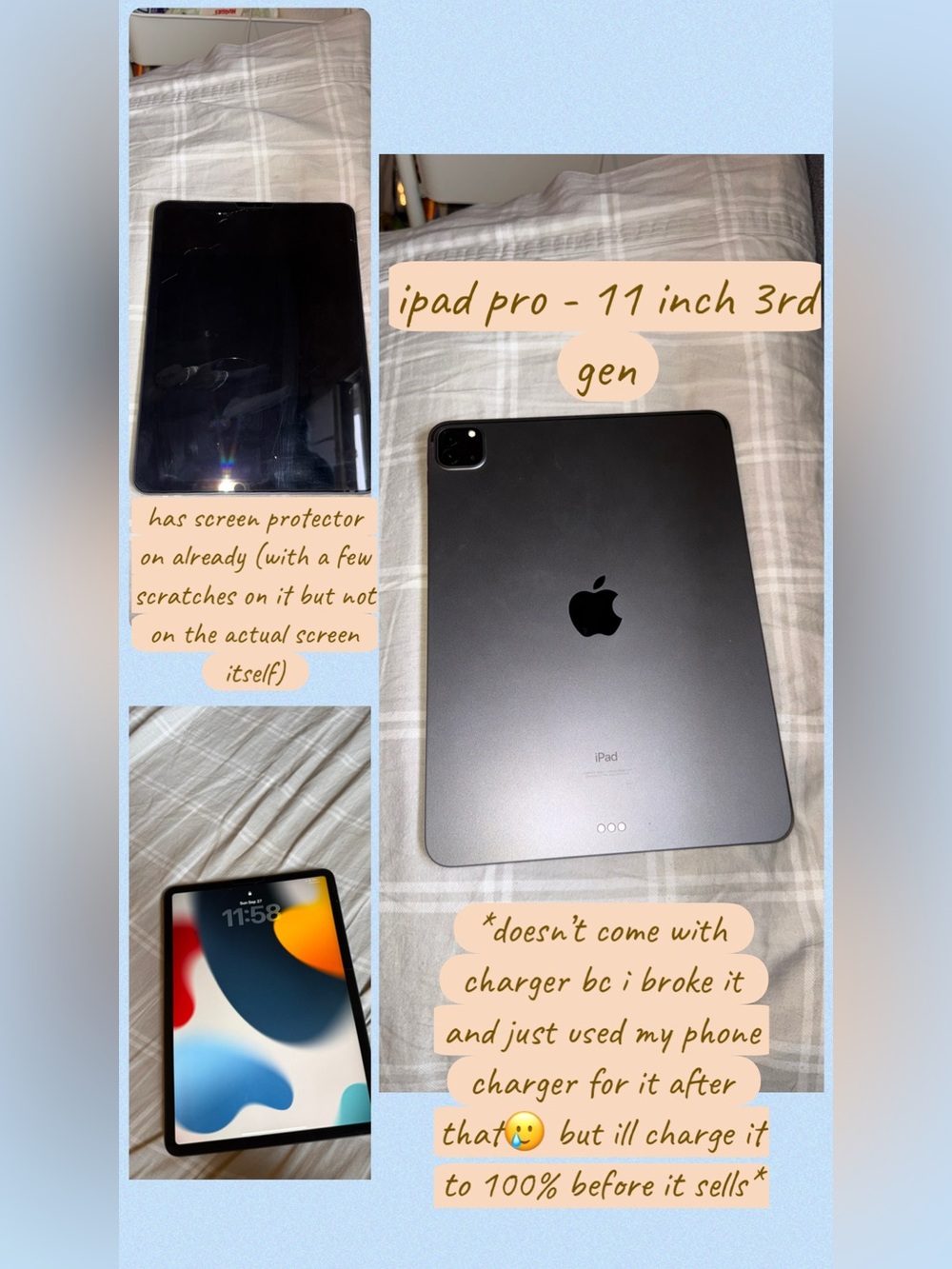Apple iPad Pro 11-inch (3rd Gen) - Space Gray